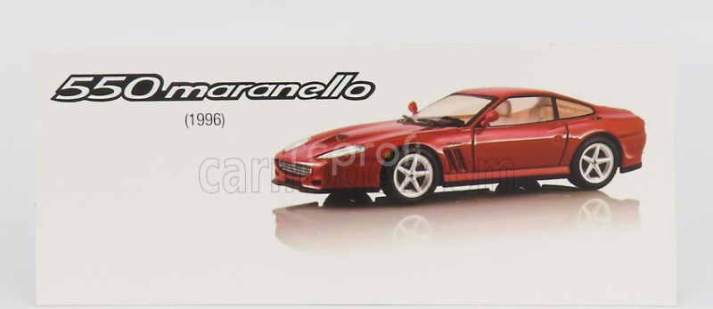Edicola Ferrari 550 Maranello 1996 1:43 Red