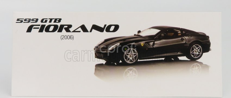 Edicola Ferrari 599 Gtb Fiorano 2006 1:43 Black