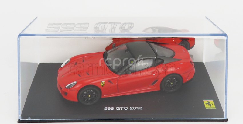 Edicola Ferrari 599 Gto 2010 1:43 Červená Matná Šedá Met