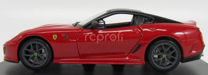 Edicola Ferrari 599 Gto 2010 - Con Vetrina - With Showcase 1:24 Červená Černá