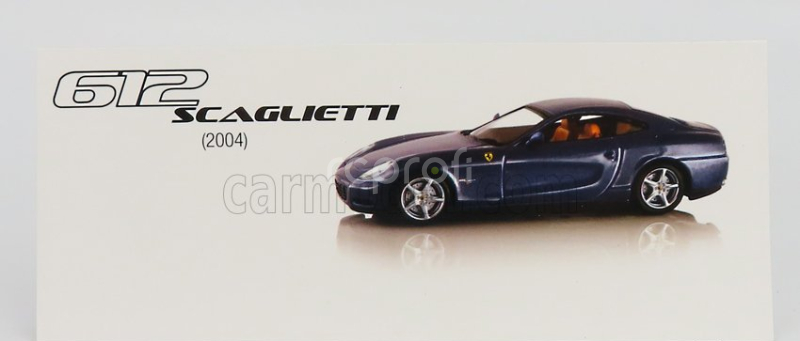 Edicola Ferrari 612 Scaglietti 2004 1:43 Blue Met