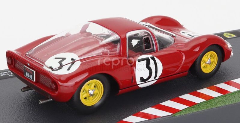Edicola Ferrari Dino 166p Coupe N 31 1000km Nurburgring 1965 Lorenzo Bandini - Nino Vaccarella 1:43 Red