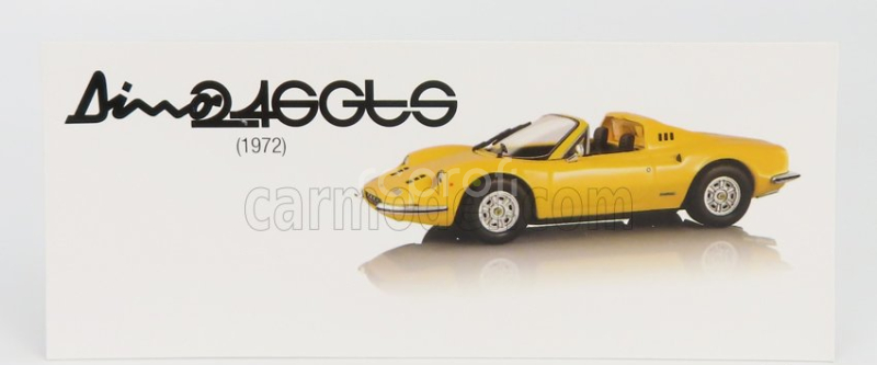 Edicola Ferrari Dino 246 Gts Spider 1972 1:43 Žlutá