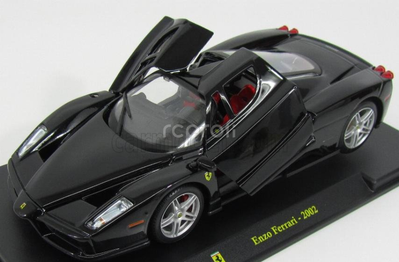 Edicola Ferrari Enzo 2002 - Con Vetrina - With Showcase 1:24 Black
