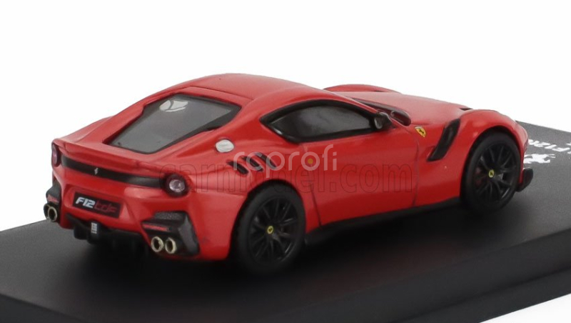 Edicola Ferrari F-12 Tdf 2015 - Con Vetrina - With Showcase 1:64 Rosso Corsa 322 - Červená