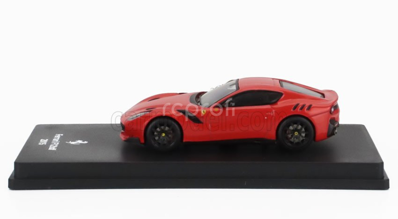 Edicola Ferrari F-12 Tdf 2015 - Con Vetrina - With Showcase 1:64 Rosso Corsa 322 - Červená