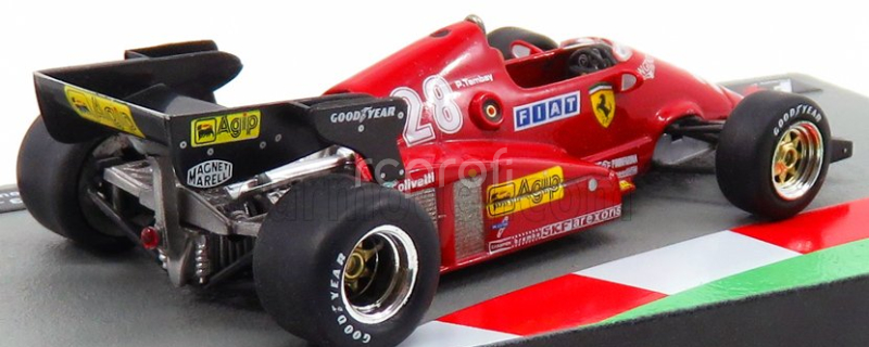 Edicola Ferrari F1  126 C3 N 28 Season 1983 Rene Arnoux 1:43 Red