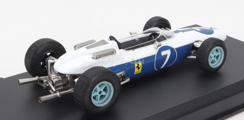 Edicola Ferrari F1  158 Team N.a.r.t. N 7 World Champion Season 1964 John Surtees 1:43 Bílá Modrá