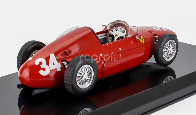 Edicola Ferrari F1  246p N 34 Season 1960 Richie Ginther - Con Vetrina - With Showcase 1:24 Red