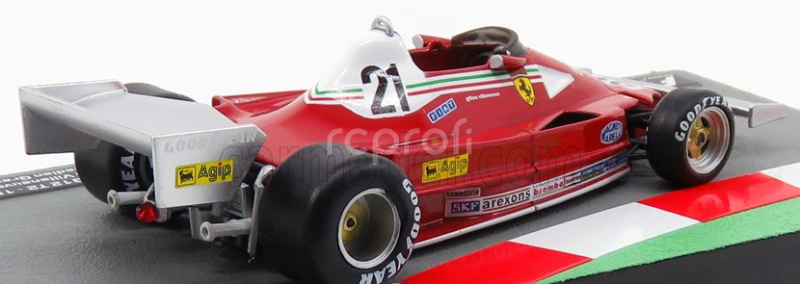 Edicola Ferrari F1  312t2 N 21 Canada Gp 1977 Gilles Villeneuve 1:43 Red