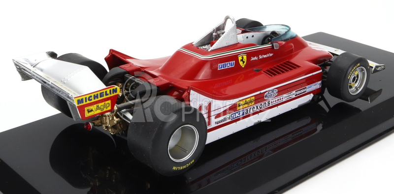 Edicola Ferrari F1  312t4 N 11 World Champion Winner Monza Italy Gp 1979 Jody Scheckter - Blister Box 1:24 Red