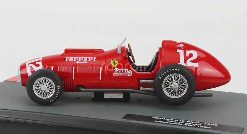Edicola Ferrari F1  375 Indy N 12 Indianapolis 500 Gp 1952 Alberto Ascari 1:43 Red