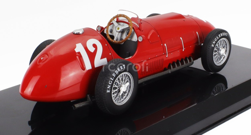 Edicola Ferrari F1  375 N 12 Season951 Jose Froilan Gonzalez - Con Vetrina - With Showcase 1:24 Red