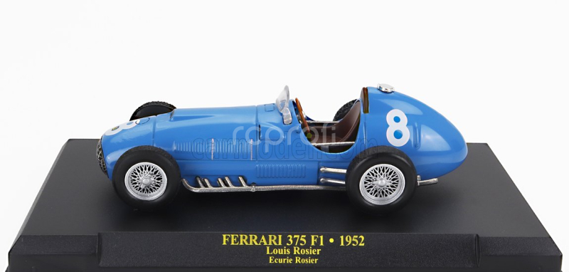 Edicola Ferrari F1  375 Team Rosier N 8 Season 1952 Louis Rosier 1:43 Blue