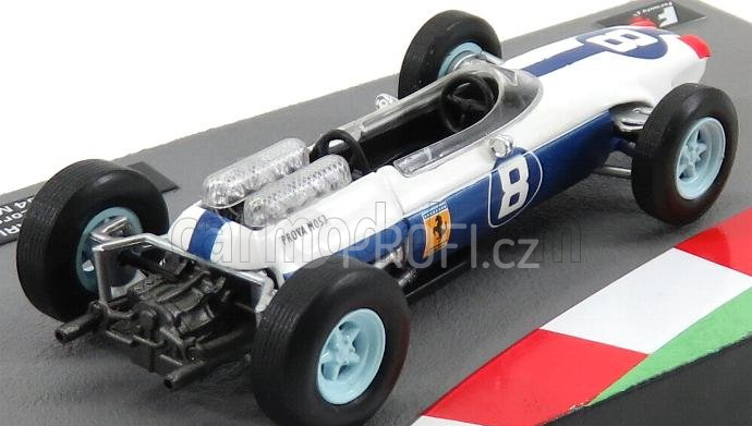 Edicola Ferrari F1  512 Team N.a.r.t. N 8 Mexico Gp 1964 Lorenzo Bandini 1:43 Bílá Modrá