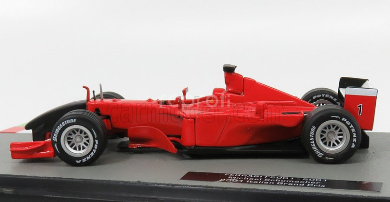 Edicola Ferrari F1  F2001 N 1 World Champion Season 2001 Michael Schumacher 1:43 Červená Černá