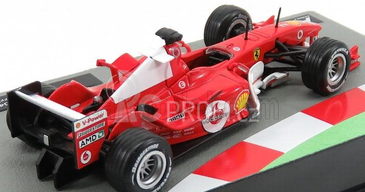 Edicola Ferrari F1  F2004 N 2 Season 2004 Rubens Barrichello 1:43 Red