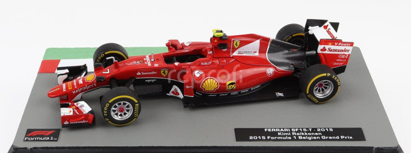 Edicola Ferrari F1  Sf15-t N 7 Season 2015 Kimi Raikkonen 1:43 Red