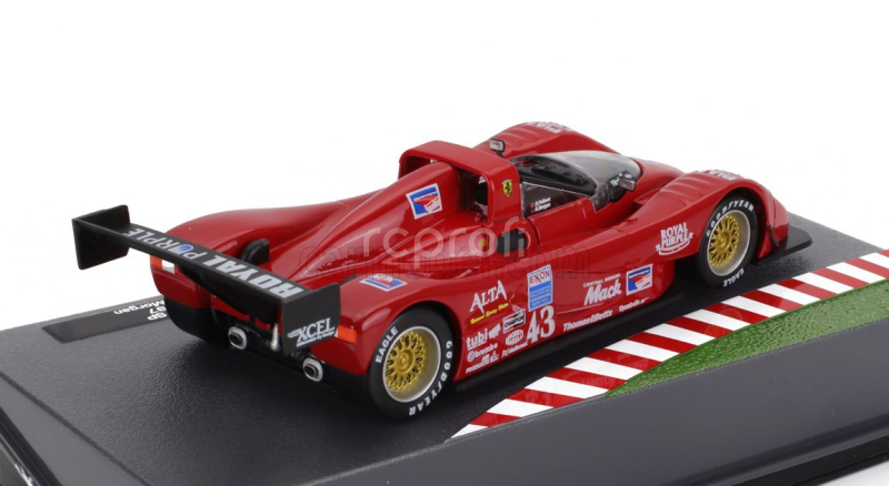 Edicola Ferrari F333 Sp 4.0l V12 Team Scandia N 43 12h Sebring 1997 Charles Morgan - Rob Morgan - Fermin Velez - Andy Evans 1:43 Red