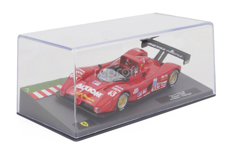 Edicola Ferrari F333 Sp 4.0l V12 Team Scandia N 43 12h Sebring 1997 Charles Morgan - Rob Morgan - Fermin Velez - Andy Evans 1:43 Red