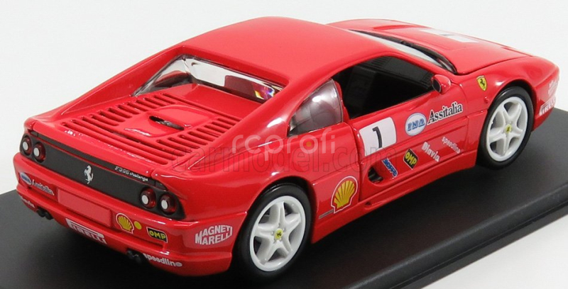 Edicola Ferrari F355 Challenge N 1 1995 - Con Vetrina - With Showcase 1:24 Red