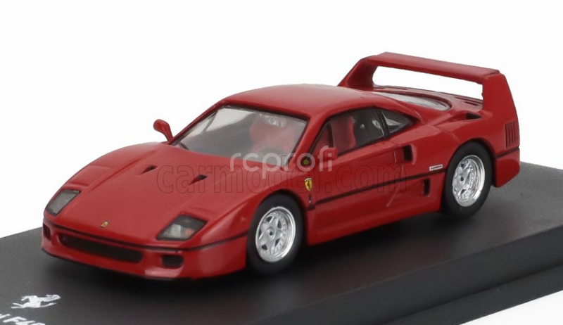 Edicola Ferrari F40 1987 - Con Vetrina - With Showcase 1:64 Red