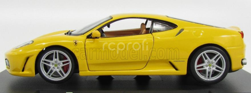 Edicola Ferrari F430 2004 - Con Vetrina - With Showcase 1:24 Žlutá
