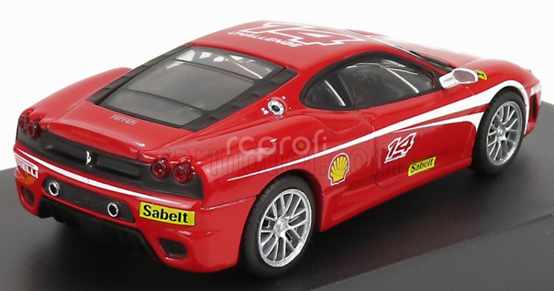 Edicola Ferrari F430 N 14 Challenge 2006 1:43 Red