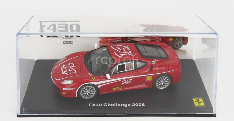 Edicola Ferrari F430 N 14 Challenge 2006 1:43 Red