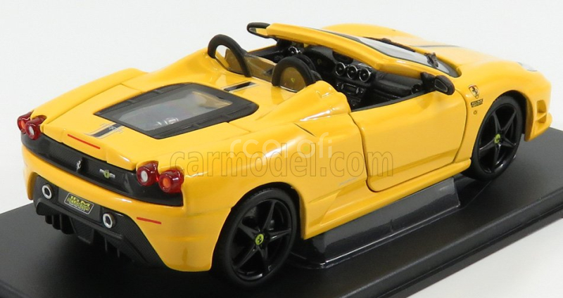 Edicola Ferrari F430 Scuderia Spider 16m 2008 - Con Vetrina - With Showcase 1:24 Žlutá