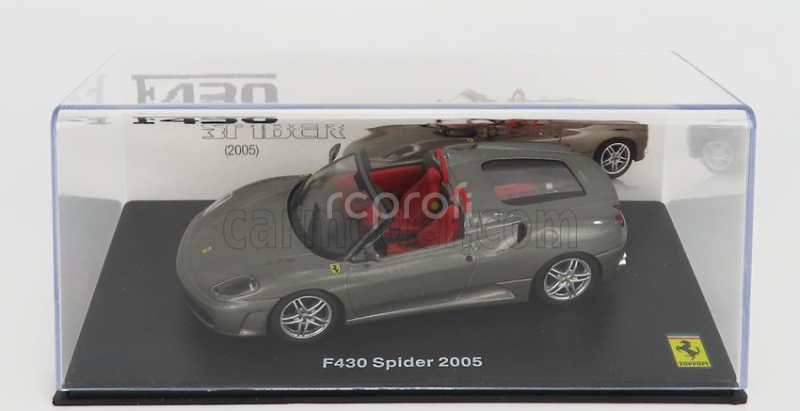 Edicola Ferrari F430 Spider 2005 1:43 Grey Met