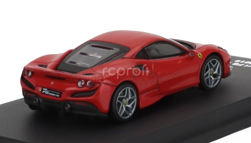 Edicola Ferrari F8 Tributo 2019 - Con Vetrina - With Showcase 1:64 Rosso Scuderia - Červená