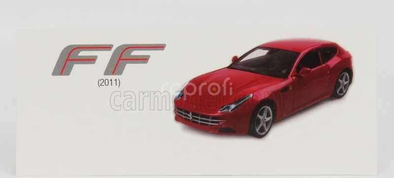 Edicola Ferrari Ff (ferrari Four) 2011 1:43 Red