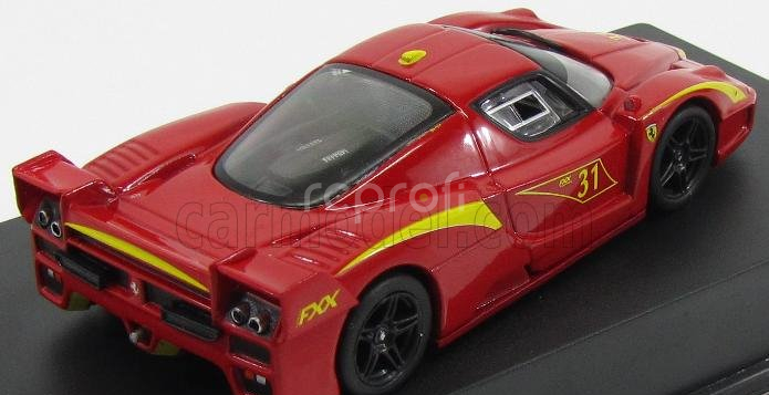 Edicola Ferrari Fxx Evoluzione N 31 Racing 2007 1:43 Červená Žlutá