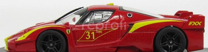 Edicola Ferrari Fxx Evoluzione N 31 Racing 2007 1:43 Červená Žlutá