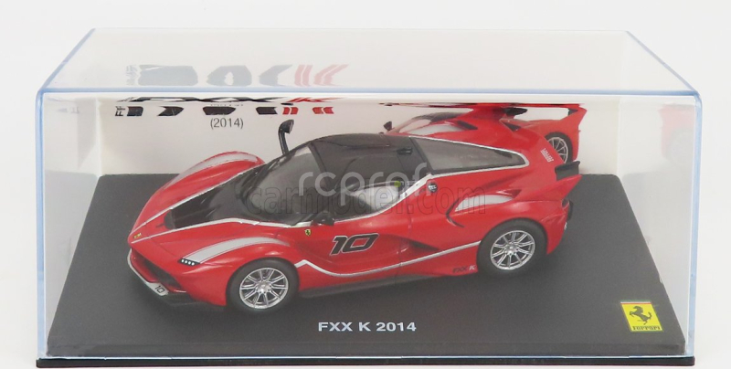 Edicola Ferrari Fxx-k N 10 2014 1:43 Červená Černá