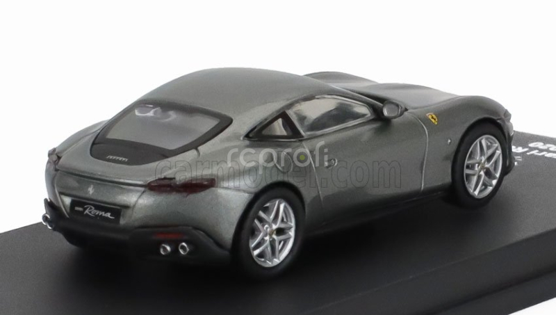 Edicola Ferrari Roma 2020 - Con Vetrina - With Showcase 1:64 Grigio Medio - Šedá
