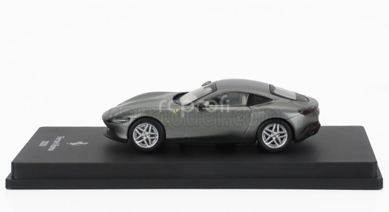 Edicola Ferrari Roma 2020 - Con Vetrina - With Showcase 1:64 Grigio Medio - Šedá