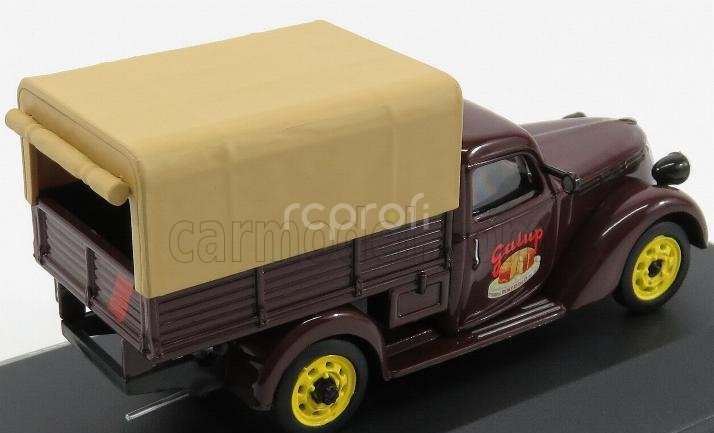 Edicola Fiat 1100 Elr Pick-up Telonato Galup 1951 1:43 Hnědá Béžová