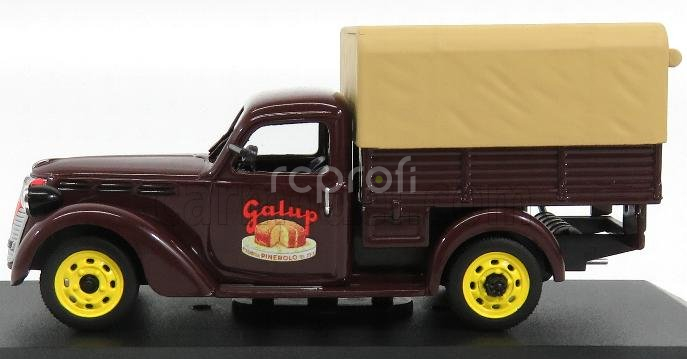Edicola Fiat 1100 Elr Pick-up Telonato Galup 1951 1:43 Hnědá Béžová