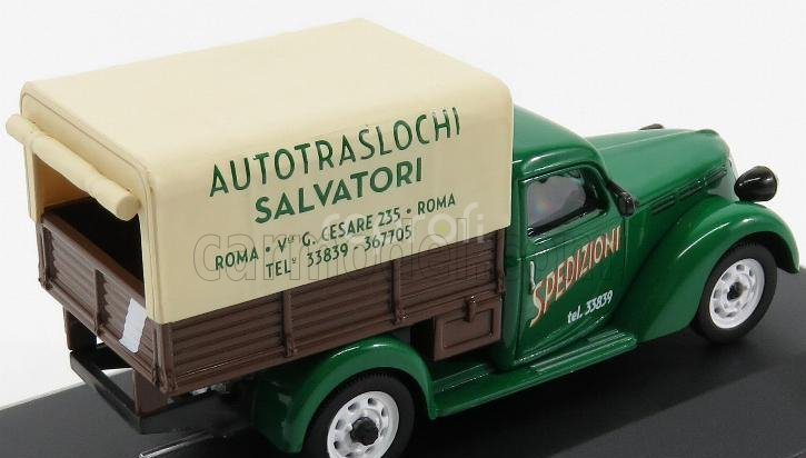 Edicola Fiat 1100 Elr Pick-up Telonato Salvatori 1952 1:43 Zelená Hnědá Béžová