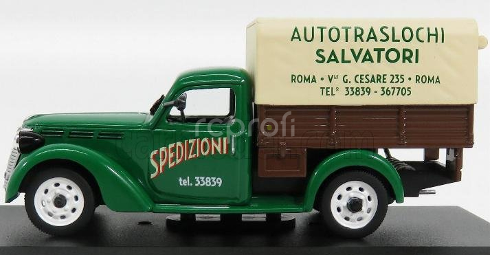 Edicola Fiat 1100 Elr Pick-up Telonato Salvatori 1952 1:43 Zelená Hnědá Béžová