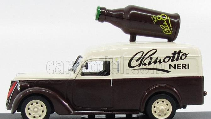 Edicola Fiat 1100 Elr Van 1951 - Chinotto Neri 1:43 Hnědá Barva Ivory