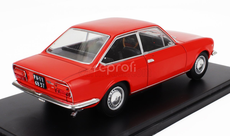 Edicola Fiat 124 1600 Sport 1970 - Con Vetrina - With Showcase 1:24 Red