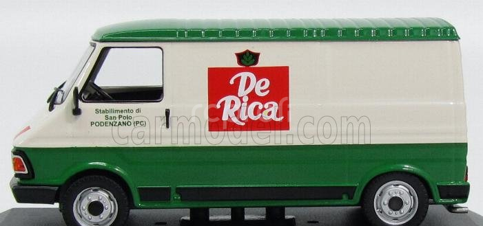 Edicola Fiat 242 Van 1981 - Stabilimento Di San Paolo Podenzano (vc) De Rica 1:43 Bílá Zelená