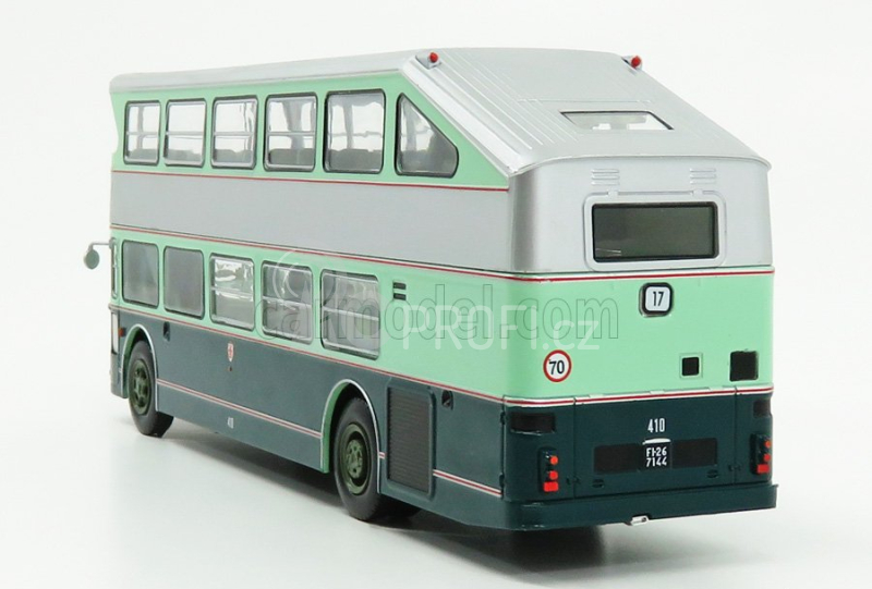 Edicola Fiat 412 Aerfer Autobus Italy 1961 1:43 2 Tóny Zelené Stříbrné