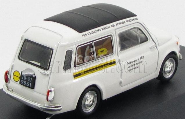 Edicola Fiat 500 Giardiniera Sip 1967 1:43 Bílá