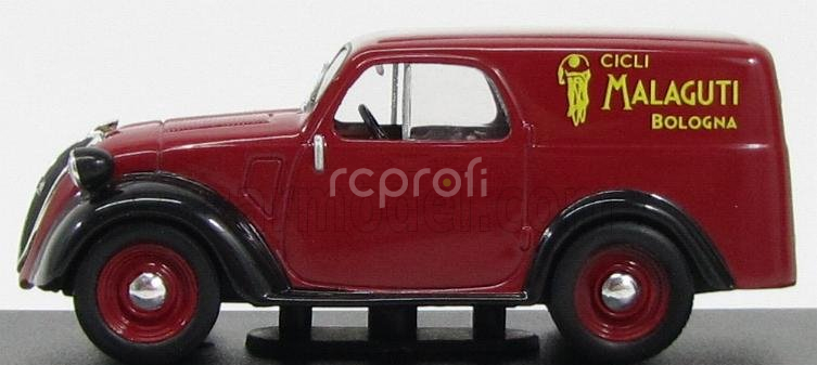 Edicola Fiat 500 Van Cicli Malaguti 1947 1:43 Bordeaux Black
