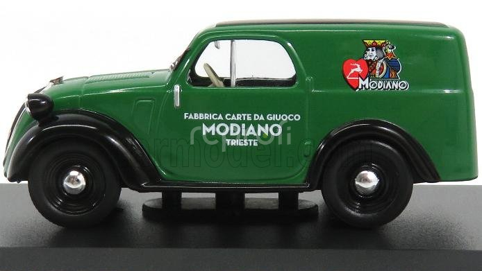 Edicola Fiat 500a Van Furgoncino Modiano 1946 1:43 Zelená Černá