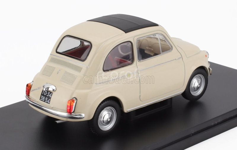 Edicola Fiat 500d 1960 - Con Vetrina - With Showcase 1:24 Cream